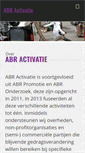 Mobile Screenshot of abrgroup.nl